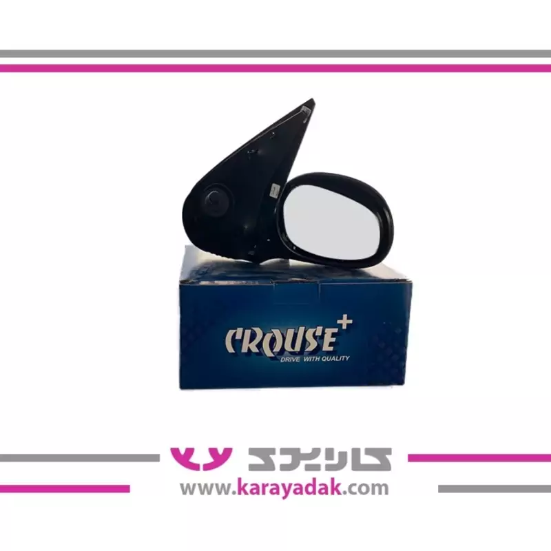 آینه بغل چپ پژو 206 برقی کروز