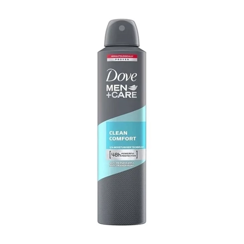 اسپری داو ضدتعریق مردانه مدل کلین کامفورت 250 میل (Dove Men+Care clean comfort)