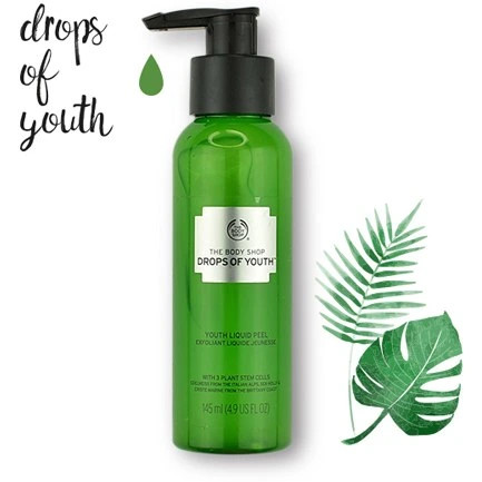 پیلینگ لایه بردار بادی شاپ مدل Drops Of Youth حجم 100 میلی لیتر