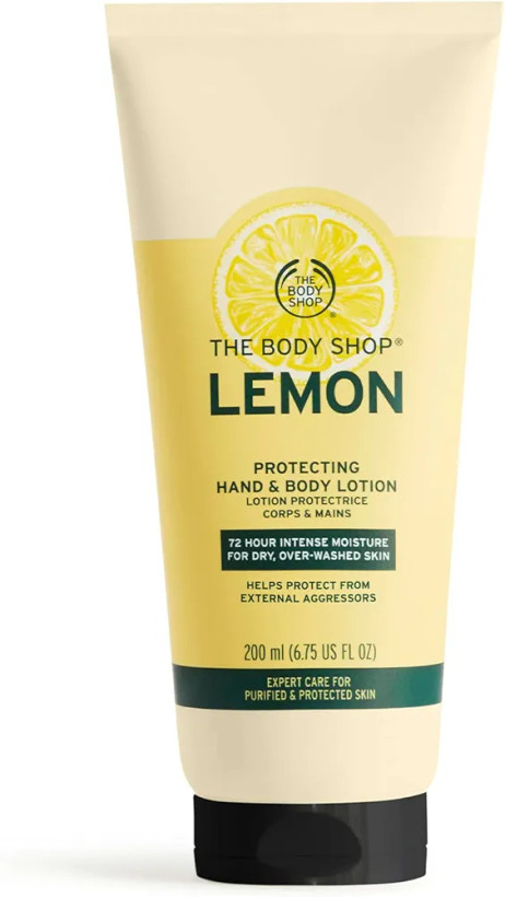 ژل شستشو و لوشن لیموی بادی شاپ The Body Shop مدل Lemon حجم 125 میل کوچک کننده منافذ