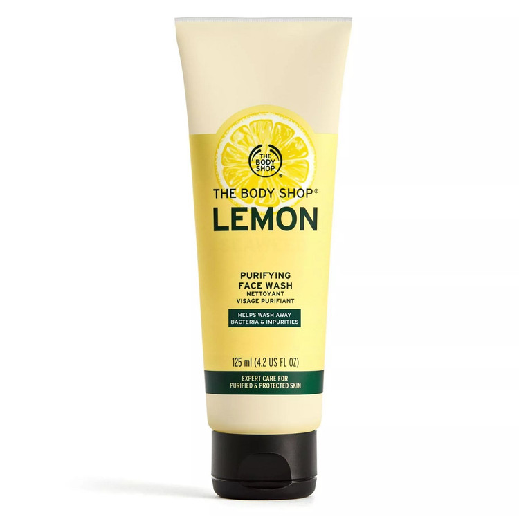ژل شستشو و لوشن لیموی بادی شاپ The Body Shop مدل Lemon حجم 125 میل کوچک کننده منافذ
