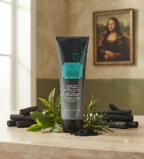 فوم پاک کننده شارکل هیمالیا بادی شاپ Body Shop Himalayan Charcoal حجم 125 میلی لیتر