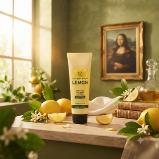 ژل شستشو و لوشن لیموی بادی شاپ The Body Shop مدل Lemon حجم 125 میل کوچک کننده منافذ
