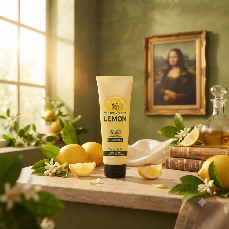 ژل شستشو و لوشن لیموی بادی شاپ The Body Shop مدل Lemon حجم 125 میل کوچک کننده منافذ