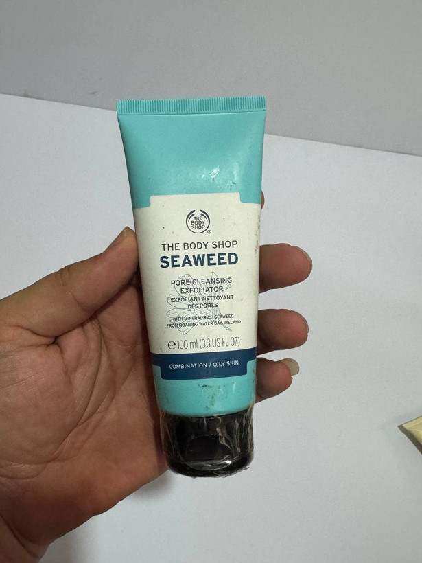 اسکراب پاککننده منافذ بادی شاپ مدل سیوید (Seaweed) حجم ۱۰۰ میلیلیتر