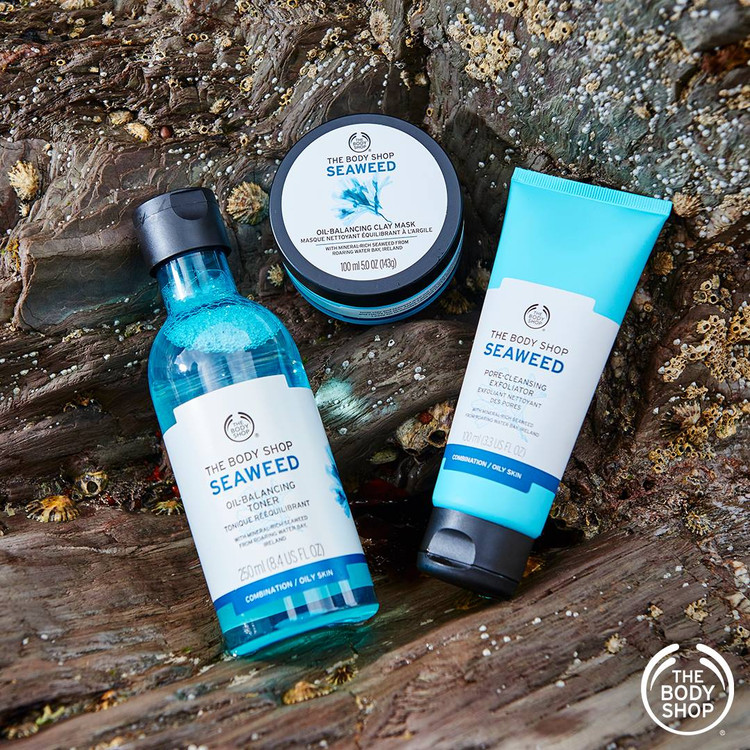 اسکراب پاککننده منافذ بادی شاپ مدل سیوید (Seaweed) حجم ۱۰۰ میلیلیتر