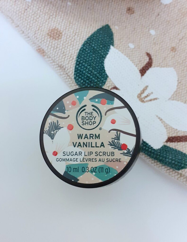 اسکراب بدن وانیل بادی شاپ مدل warm vanilla