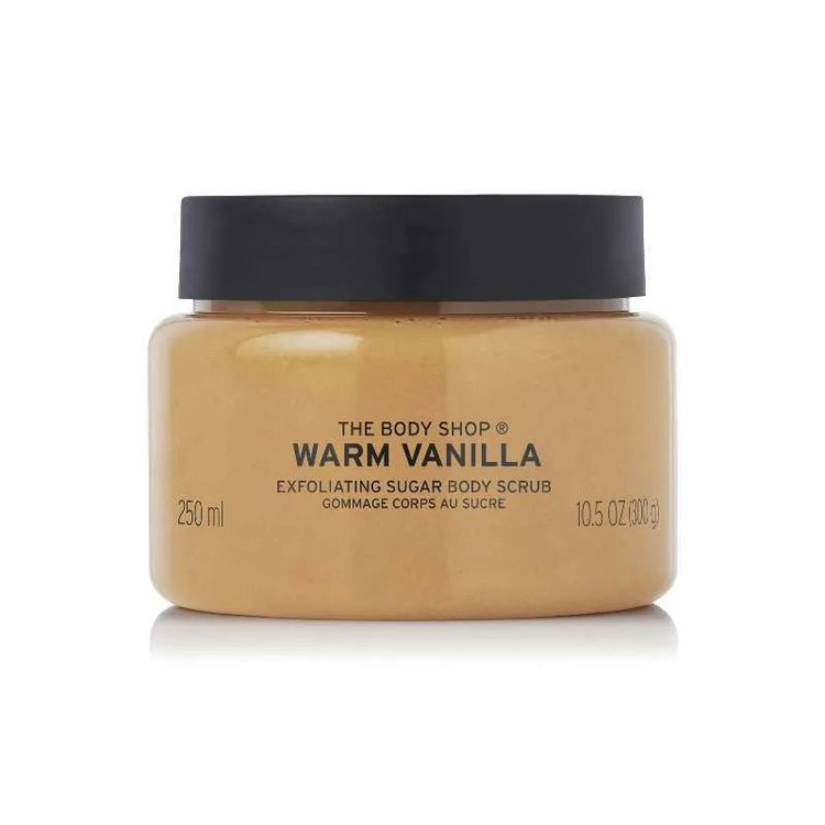 اسکراب بدن وانیل بادی شاپ مدل warm vanilla