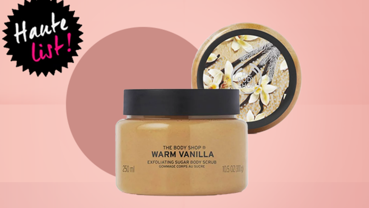 اسکراب بدن وانیل بادی شاپ مدل warm vanilla