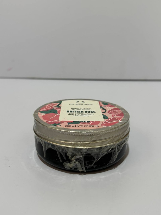 کره بدن بادی شاپ مدل گل رز (British rose)