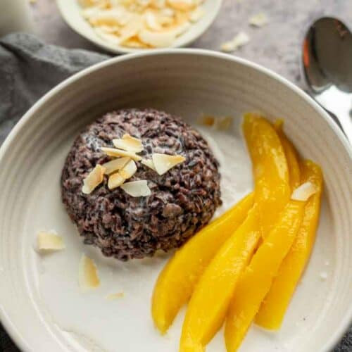 پودینگ رژیمی برنج سیاه