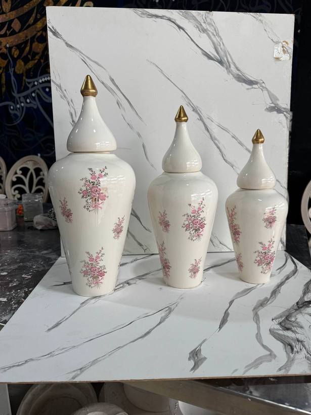 بانکه مدل جینجر سرامیکی دکوری (جار کنار سالنی )