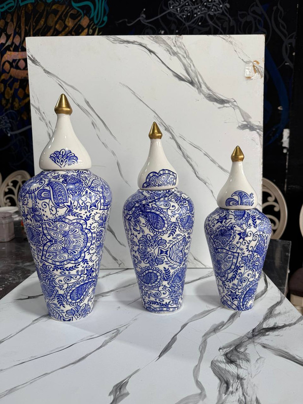 بانکه مدل جینجر سرامیکی دکوری (جار کنار سالنی )