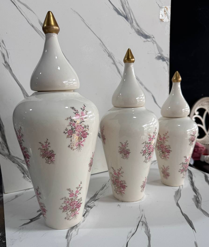 بانکه مدل جینجر سرامیکی دکوری (جار کنار سالنی )
