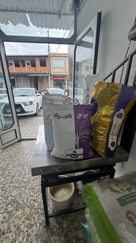 برنج پاکستانی ۳۸۶ IR6 هیراد ۱۰ کیلوگرمی